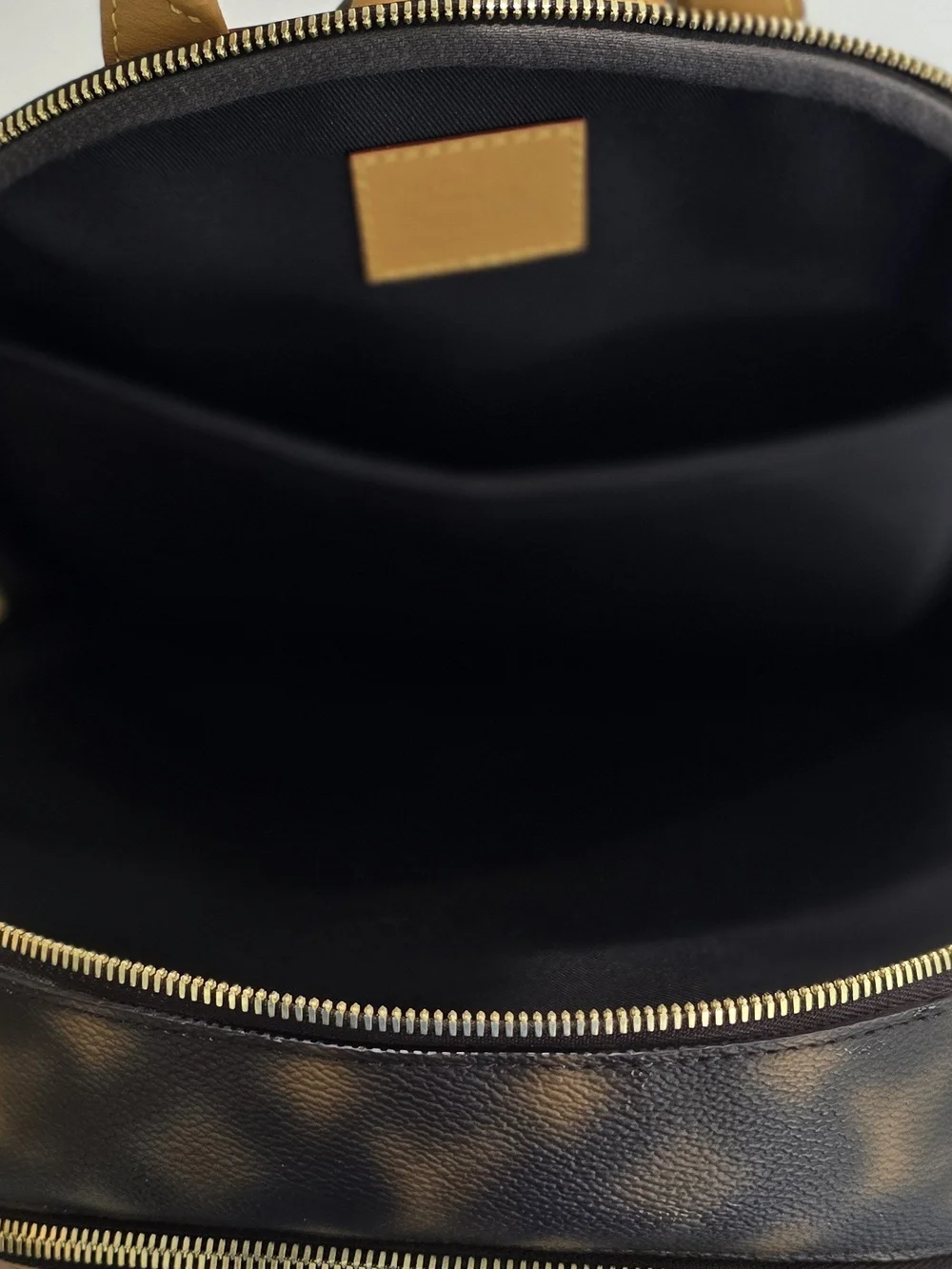 Louis Vuitton Brown & Tan Monogram Backpack